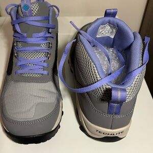 Columbia Gray and Lavender Techlite Shoes